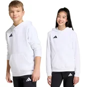 adidas Entrada 26 Hoody - dječja majica s kapuljačom, bela, 164cm
