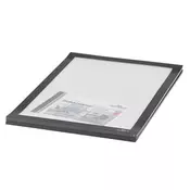 Trpežen magnetni okvir Duraframe®, A4, črn, 10 kos / škatla