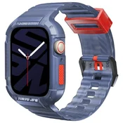 Skins SKINARMA PAS + ETUI SAIDO 2V1 ZA APPLE WATCH 45/44MM TEMNO MODRA, (21969052)