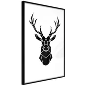 Poster - Geometric Stag 40x60