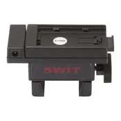 Panasonic SWIT S-7200D VBD/VBR/CGA battery plate with clamp, and pole socket