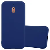 Cadorabo Cadorabo Case, združljiv z Nokia v Candy Tarmno Blue - zaščitna prevleka iz fleksibilnega silikona TPU, (20574381)