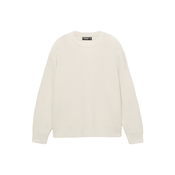 Pull&Bear Pulover naravno bela