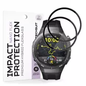 2-Pack zaščitnih folij 3D Full Body Techsuit Nano Flex za Huawei Watch GT 5 Pro 46mm