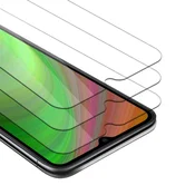 Cadorabo CADORABO Xiaomi RedMi 9C/RedMi 10A - Zaščitna folija - 3-pack Kaljeno zaščitno steklo za zaslone s trdoto 9H in združljivostjo s 3D doti, (20548727)