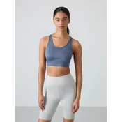 Tommy Life Športni top opal/srebrno-siva/črna