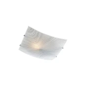 Redo 05-812 - Plafonsko svetlo SHAKE 1xE27/42W/230V 29,5x29,5 cm, belo