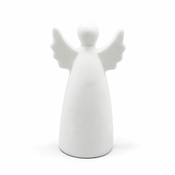 DEKORACIJA ANGEL LUMINOUS LED BELA VKLJUČNO Z BATERIJAMI KERAMIKA