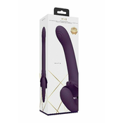 VIVE Satu Pulse-Wave & Vibrating Strapless Strapon Purple