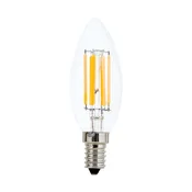ORION LED svijeca E14 5W filament prozirna 827 prigušiva