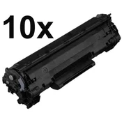 toner 10 x HP CE278A (78A), deset paketov, črna (black), alternativni
