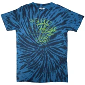 Green Day Dookie Line Art (Wash Collection) Blue M Majica