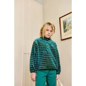 Otroški pulover Tinycottons DUO STRIPES MOCKNECK SWEATSHIRT