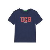 United Colors Of Benetton Majica 3I1XG10HT Mornarsko modra Regular Fit