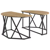 Kava Stol Umjetnicki hrast 80 x 80 x 42 cm