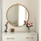 Hanah Home Ogledalo Zlatno