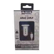 Auto punjac Alsche 2.4A Beli