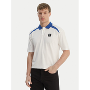 HUGO Polo majica Dunios_RB 50559650 Bela Regular Fit