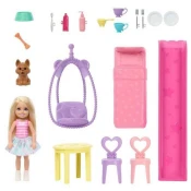 Barbie Chelsea pop-up hiša za lutke s punčko - 1 k.