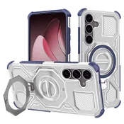 Hibridna maska Carbon Shield Pro za Samsung Galaxy S25 Plus - blue transparent