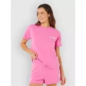 RIP CURL Majica SURF PUFF PARTY PACK roza / bijela