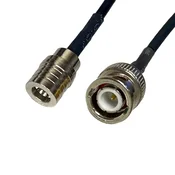 Pigtail QMA vtič/BNC vtič 20 cm RG174