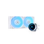 Chieftec Iceberg 240mm A-RGB vodno hlajenje za INTEL/AMD procesorje, bel
