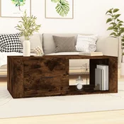 Stolic za kavu boja hrasta 100x50,5x35 cm konstruirano drvo