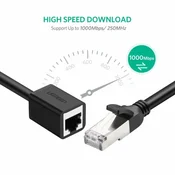 Ugreen UGREEN NW112 RJ45 Cat.6 Mrežni produžni kabel 2m, crni
