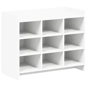 Ormar za cipele Bijela 85 x 39,5 x 70 cm Konstruirano drvo