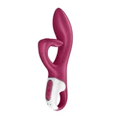 Vibrator Satisfyer Embrace Me Berry, Belo-ružičasti