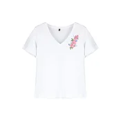Trendyol Majica svetlo modra/zelena/malina/bela