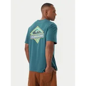 Quiksilver Majica Crystal Jet EQYZT08023 Modra Regular Fit