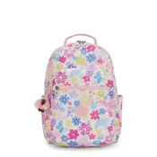KIPLING Nahrbtnik Seoul Cellege Extra azur/rumena/roza/malina