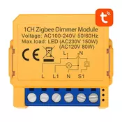 Pametni stenski preklopnik Zigbee Avatto ZDMS16-1 TUYA