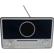 MAXXO Internetni radio z DAB+/CD CD03, black