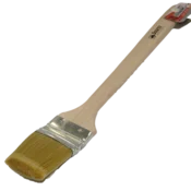 Čopič za radiatorje z lesenim ročajem 38cm