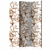Paravan u 3 dijela - Plant Sepia [Room Dividers] 135x172
