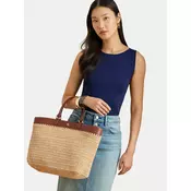 Ročna torba LAUREN RALPH LAUREN 431982183001 Rjava
