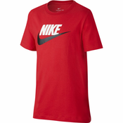 Nike B NSW TEE FUTURA ICON TD, djecja majica, crvena AR5252