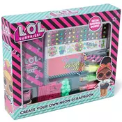 Neonski komplet za scrapbooking LOL surprise