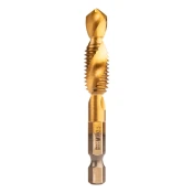 Navojni sveder HSS TiN, M10x1,5 mm, Hex 08-956