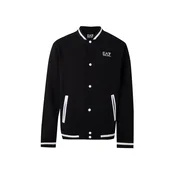 EA7 Emporio Armani Jopa na zadrgo črna/bela