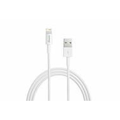 XWAVE Kabl USB IPHONE 1.5m 3A USB2/ lightning/ blister bela