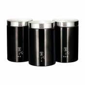 BERLINGERHAUS Posoda za hrano komplet 3 kosov Royal Black Collection BH-6296
