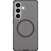 Nillkin Super Frosted PRO magnetni zadnji pokrov za Samsung Galaxy S26 transparentno črn