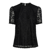 PIECES Bluza OLLINE, črna