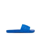 Calvin Klein Natikači Nemo - Contoured Emblem Logo Sliders HM0HM02113 Modra