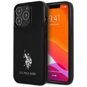 US Polo Logotip US Polo Assn Horses - Ohišje za iPhone 13 Pro (črno)