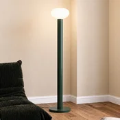 ALDEX Stojna svetilka Flo, zelena, višina 138 cm, 1-žarnica, steklo - Dnevna soba/jedilnica - Dizajn - zelena, bela - Kovina